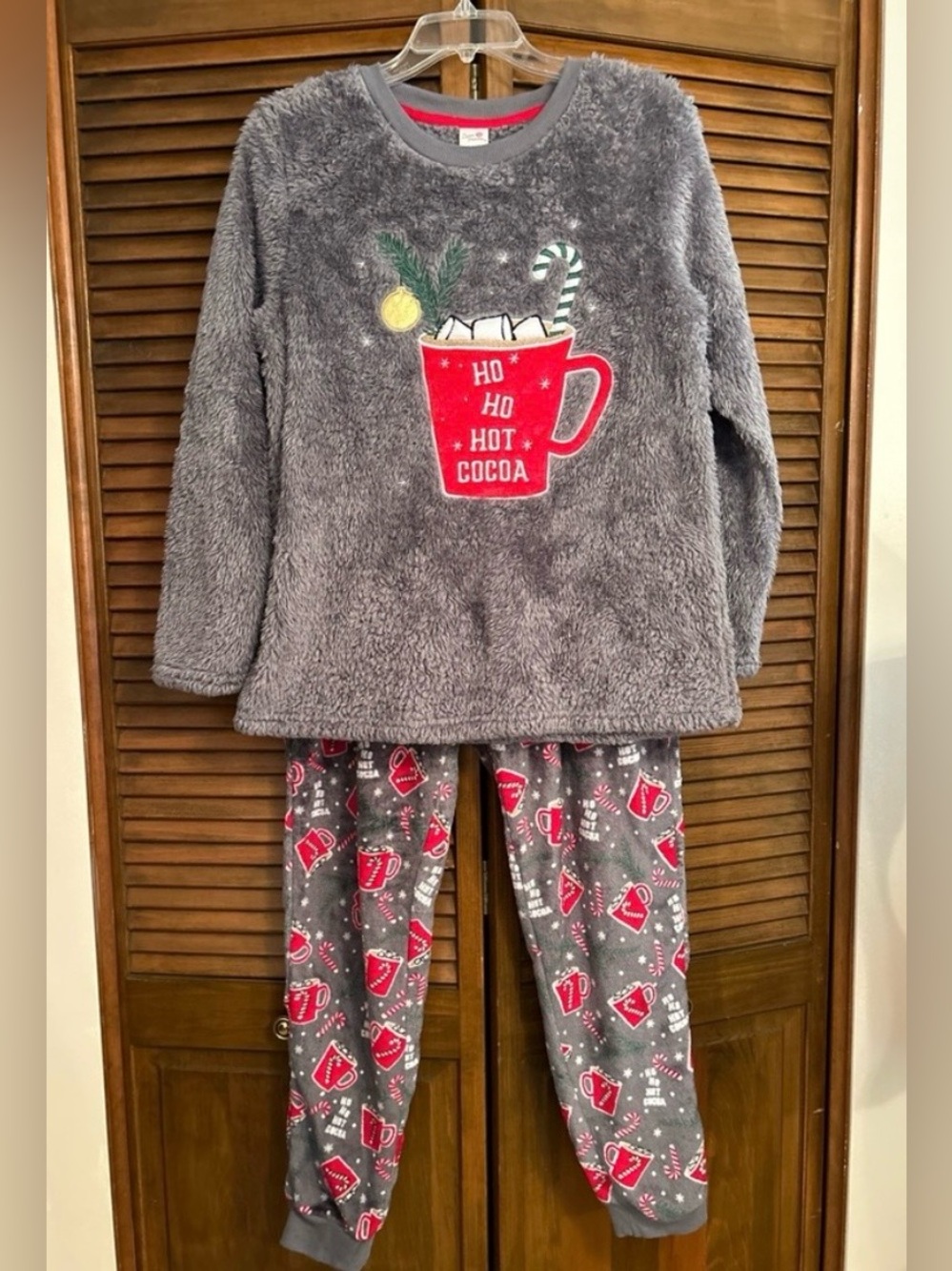 Secret Treasures Ho Ho Hot Cocoa Cozy Loungewear/Pajamas Set Size M